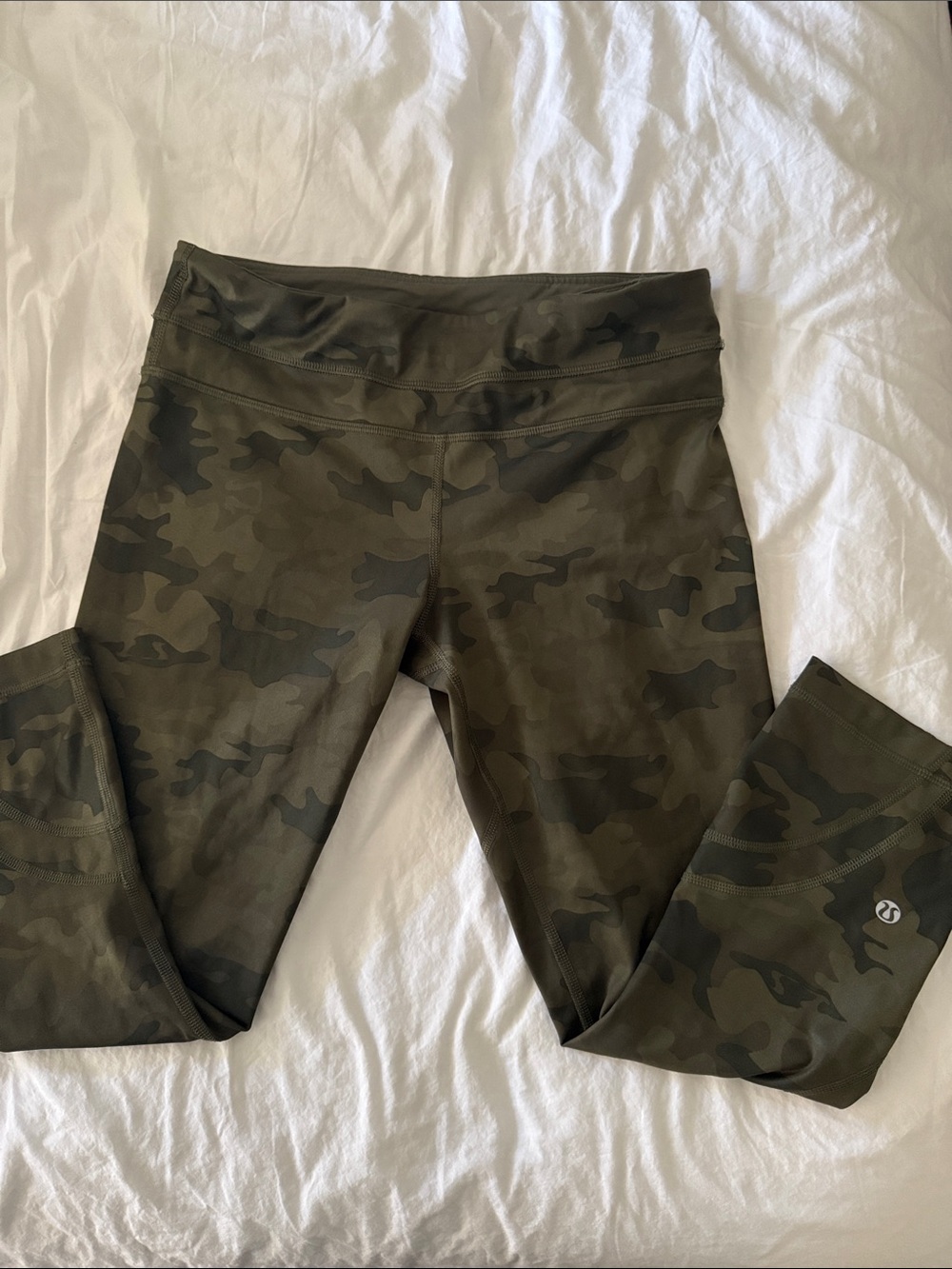 lululemon athletica Olive Camo High-Rise Leggings